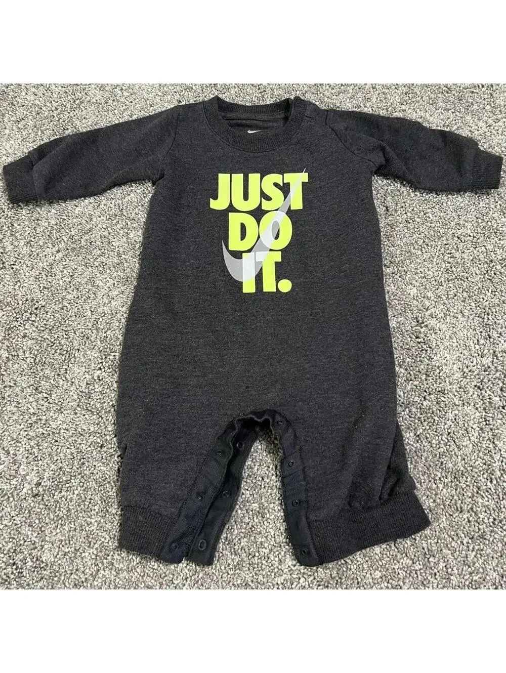 Nike Boy's Baby Just Do It Bodysuit Outfit size 3 months